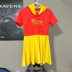 Red and Yellow Pooh Kids Costume